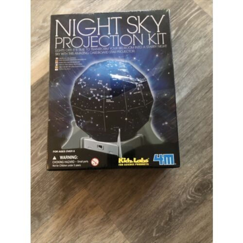 Night Sky  Projection Kit- Kidz Labs Fun Science Products. NIB.